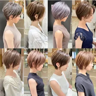 ショート 小野 明日香のヘアスタイル