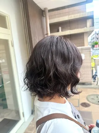 ミディアム カラー 髪質改善 Chihiro🫧のヘアスタイル