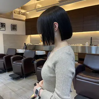 カラー ショート ◆モデル募集◆波田 圭史/ボブスタイルのヘアスタイル
