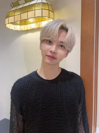 カラー ヘアアレンジ メンズ 韓国ヘア💇🏼 kanonのヘアスタイル