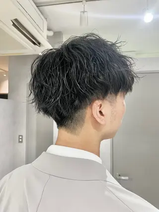パーマ メンズ ショートヘア🌿‬ tatsuyaのヘアスタイル