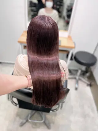 ロング カラー ヘアアレンジ 完全💗マンツーマン marinのヘアスタイル