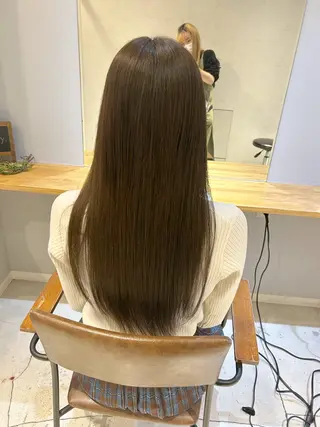 ロング 小川 優美のヘアスタイル