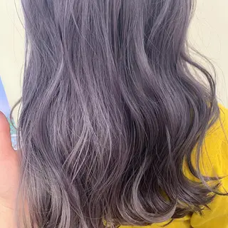 セミロング カラー 薄田 珠美のヘアスタイル