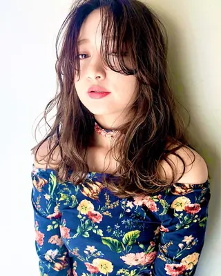 ロング カラー ヘアアレンジ ✨髪質改善専門店 GULGUL✨のヘアスタイル