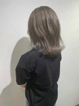 ミディアム カラー 坂井田 浩樹のヘアスタイル