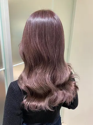 ロング カラー 🫧レイヤーカット／ 蓮沼実奈🫧のヘアスタイル