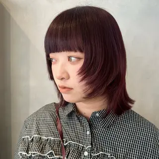 カラー デザインカラー/パー マ🦖外岡咲希🦖のヘアスタイル