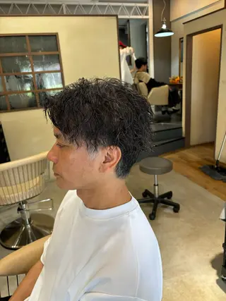 ショート メンズ 鹿児島 TSUBASAのヘアスタイル