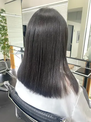 ロング 宇野 鈴花のヘアスタイル