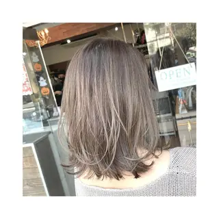 ミディアム カラー ish by fan .代表✂️木谷宏夢のヘアスタイル