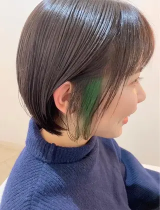 ショート くせ毛×ショート 上岡勇祐のヘアスタイル