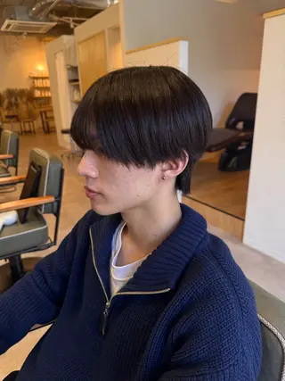 ショート メンズ AYAKA/メンズ パーマ/四条烏丸のヘアスタイル