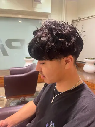 パーマ メンズ 酒井 陽南乃のヘアスタイル