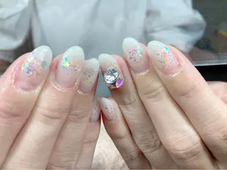 ネイル ニュアンスネイル🌈 MYU Nailsのネイルデザイン