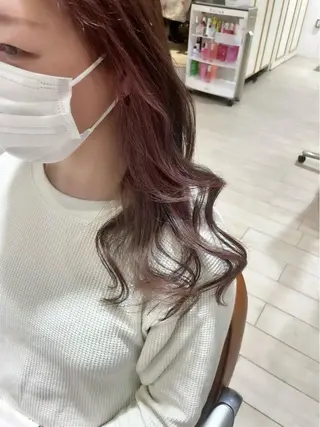 セミロング カラー まつげ兼任しもさこ 🌟レイヤー得意のヘアスタイル