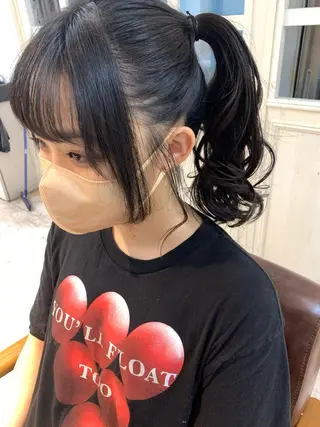 ミディアム ✨ハイトーン✨艶髪 ✨髪質改善✨和田のヘアスタイル