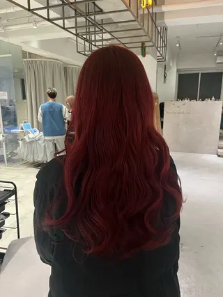 ロング 透明感color ˚✧₊amuのヘアスタイル