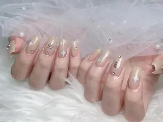 ネイル lucky nail 歌舞伎町のネイルデザイン