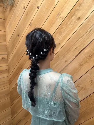 ロング ヘアアレンジ Topstylist YUKIのヘアスタイル