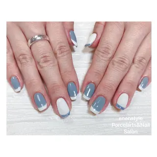 ミディアム ネイル 👑enen style👑のネイルデザイン