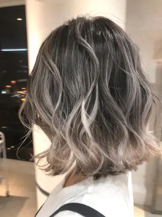 ミディアム カラー welring hair salonのヘアスタイル