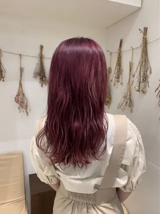 ロング カラー 艶髪カラー/髪質改善 細貝 舞利のヘアスタイル