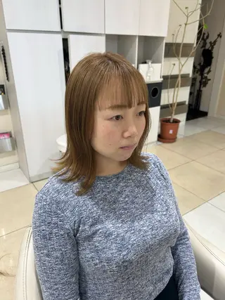 ミディアム ラブーケ大垣店 石動のヘアスタイル