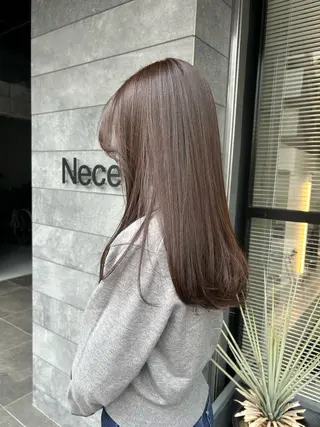 ロング カラー 鈴木 よつはのヘアスタイル