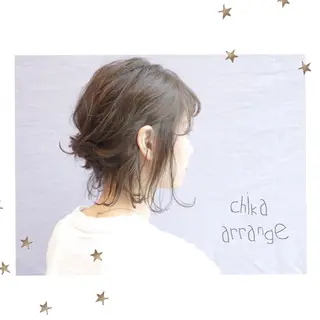 ヘアアレンジ 市川 千夏のヘアスタイル