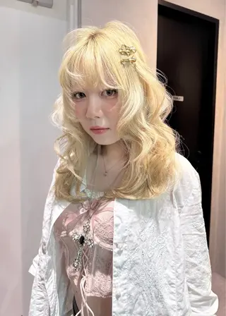 セミロング 太田 古都のヘアスタイル
