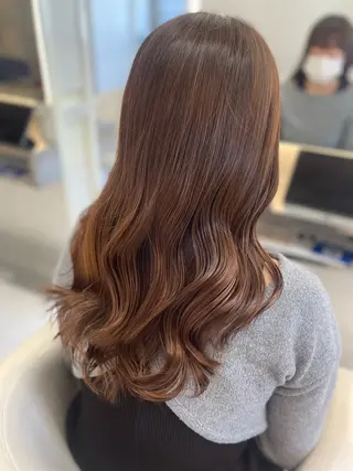 ロング カラー 💈髪質改善メニュー 佐藤 萌💈のヘアスタイル