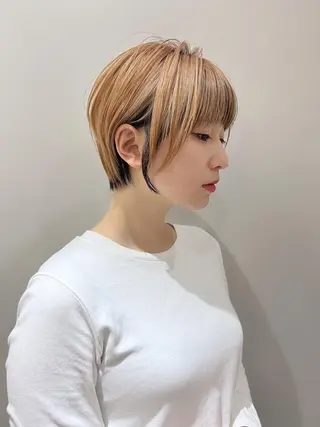 ショート カラー 🧡ショートの達人 🧡SHOのヘアスタイル