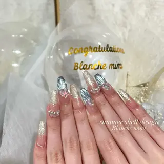 ネイル Blanche mimi.u_aのネイルデザイン
