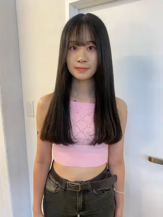 ロング ichika/福岡 /透明感カラー🤎のヘアスタイル