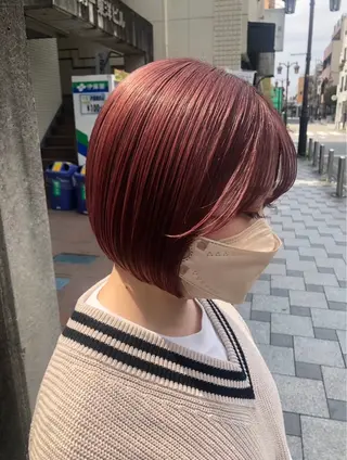 ショート カラー 無料ショートカット 募集中📛杏のヘアスタイル