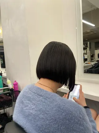 ショート カラー ヘアアレンジ Over hair_ misakiのヘアスタイル
