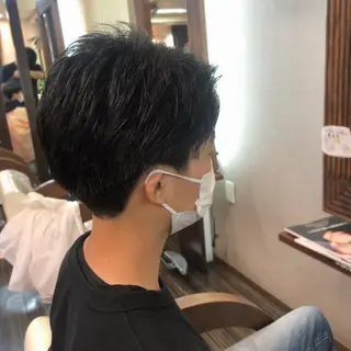 メンズ 山崎 絵莉香のヘアスタイル