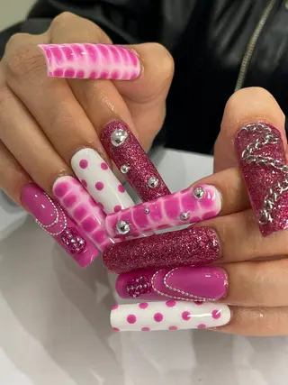 ネイル 渋谷ネイル🎀 ギャル/海外ネイルのネイルデザイン