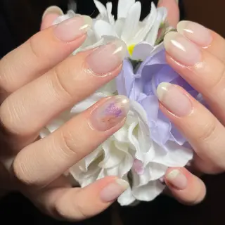 ネイル nail　milky 〜深夜にもネイル〜のネイルデザイン