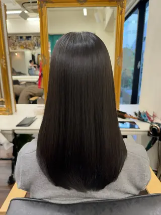 ロング YUTA/艶髪/髪質 改善/メンズカットのヘアスタイル