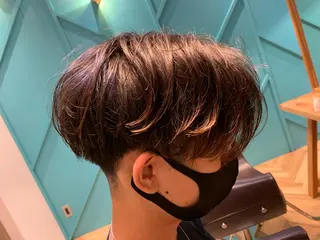 ショート メンズ 🌈艶カラー× メンズパーマ永埜🌈のヘアスタイル