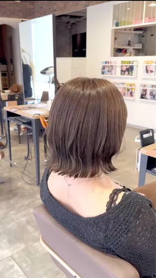 ショート カラー 髪質改善/レイヤー /ボブ/中村莞太朗のヘアスタイル