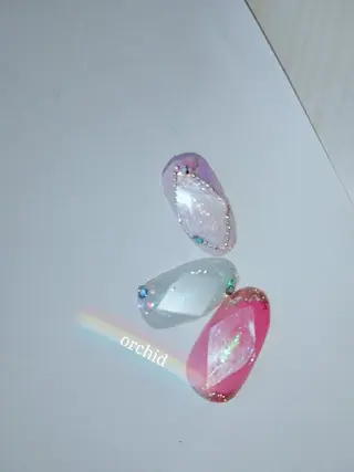 ネイル orchid ♡オーキッドのネイルデザイン