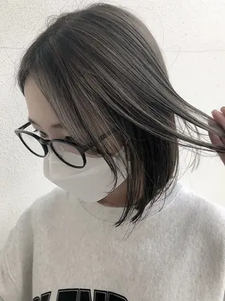 ミディアム rino/カット/ ショート／名古屋のヘアスタイル