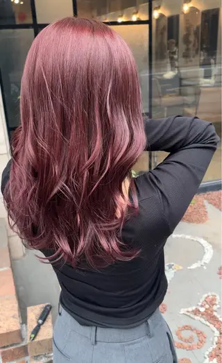 ミディアム カラー SHIAN 八王子👼鬼塚さやかのヘアスタイル