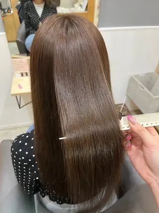 ロング miloc naha ナナカのヘアスタイル