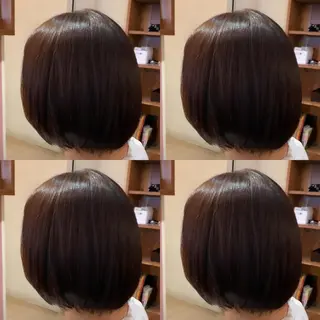 ショート カラー 髪質改善･縮毛矯正 特化･ユウシンのヘアスタイル