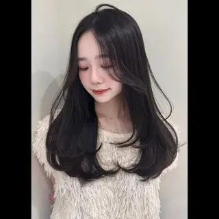 ロング 韓国レイヤー💋/ ワンホン/NANAのヘアスタイル