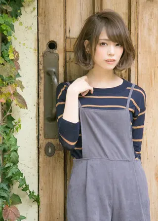 ミディアム マンツーマン施術 山口つよしのヘアスタイル